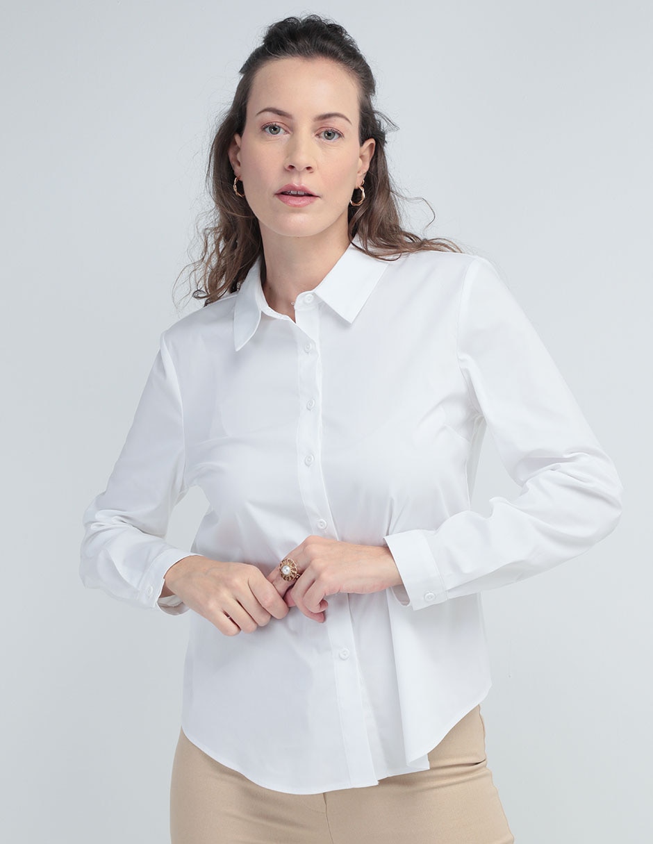 Blusa La Mode manga larga para mujer