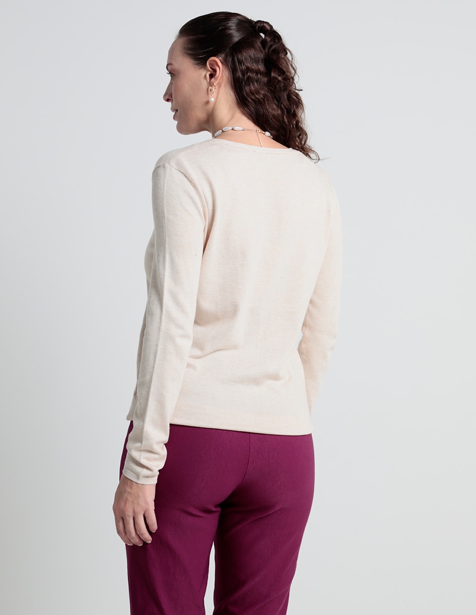 Ensamble cuello V para mujer 5