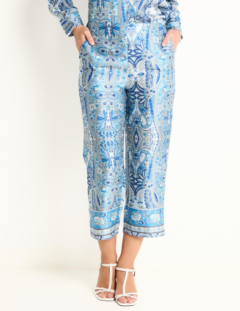 Pantalón straight para mujer