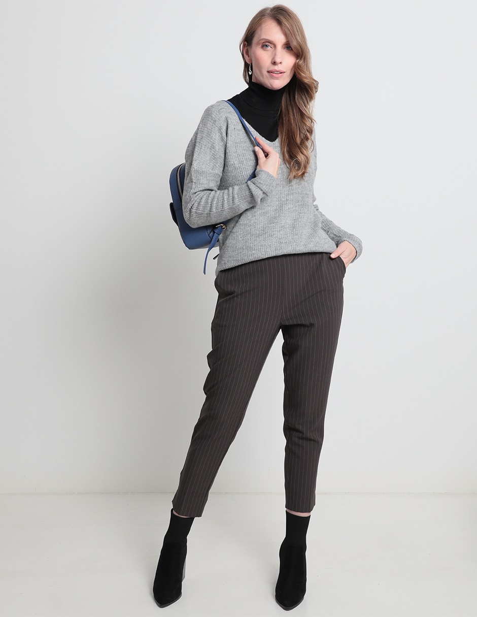 Pantalón slim para mujer