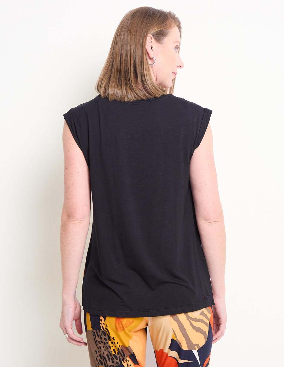Blusa camisera Kur.Kuma manga larga para mujer 5