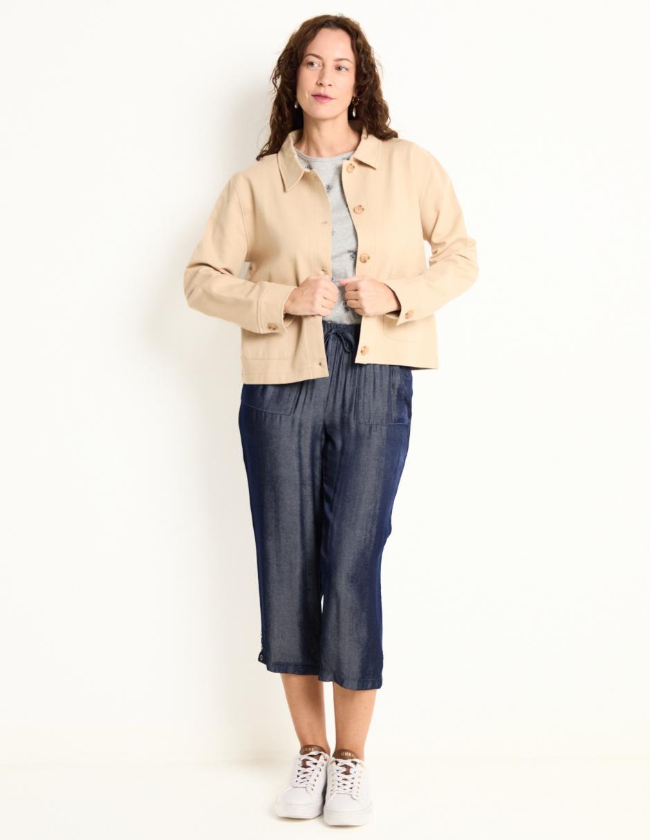 Pantalón capri straight para mujer 3