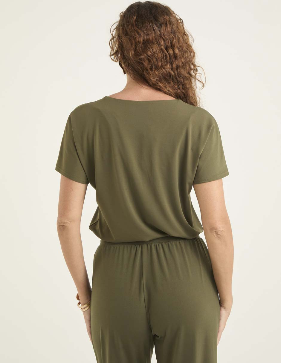 Blusa manga corta para mujer 5