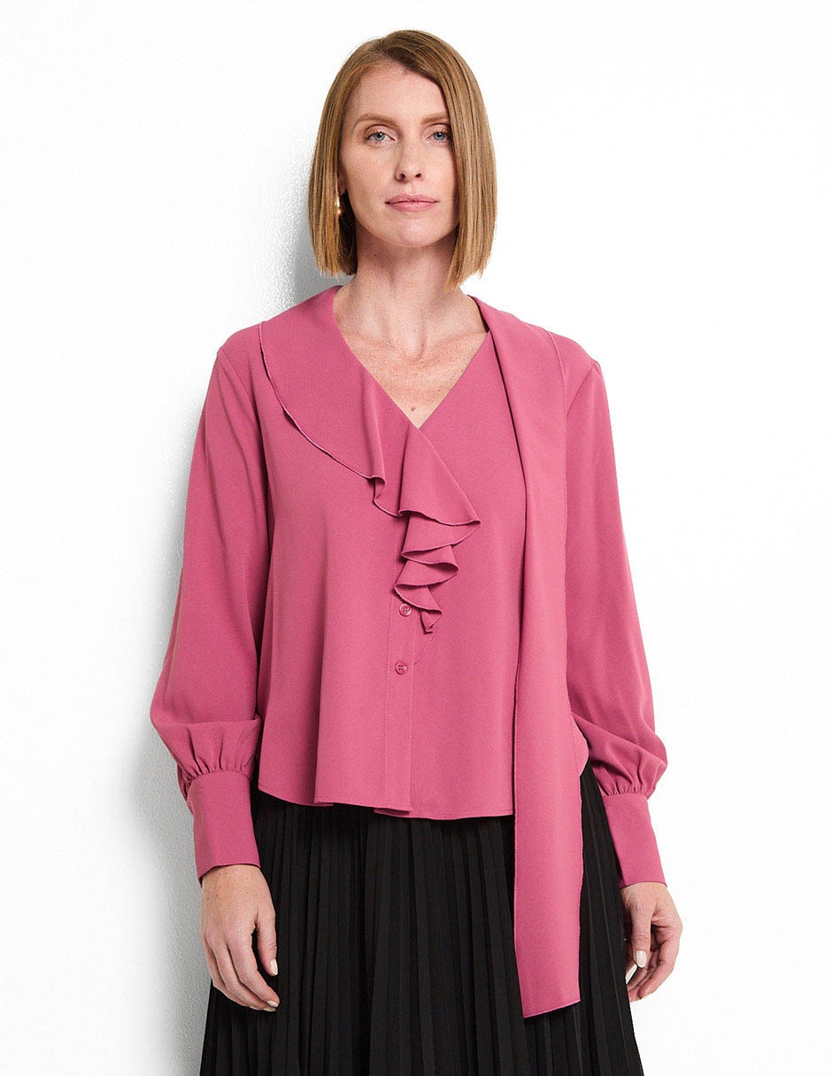 Blusa manga larga para mujer 1