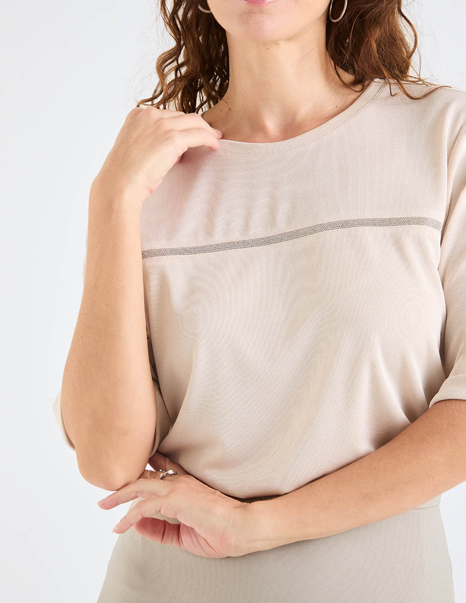 Blusa manga 3/4 para mujer 8