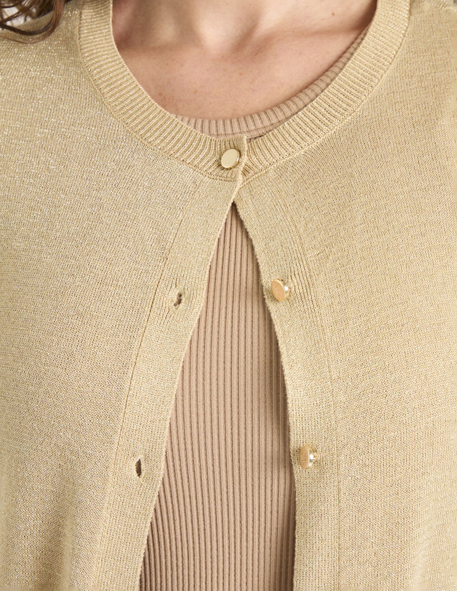 Suéter cuello redondo para mujer