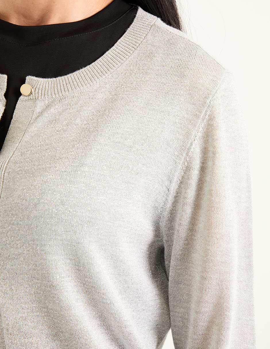 Suéter cuello redondo para mujer 3