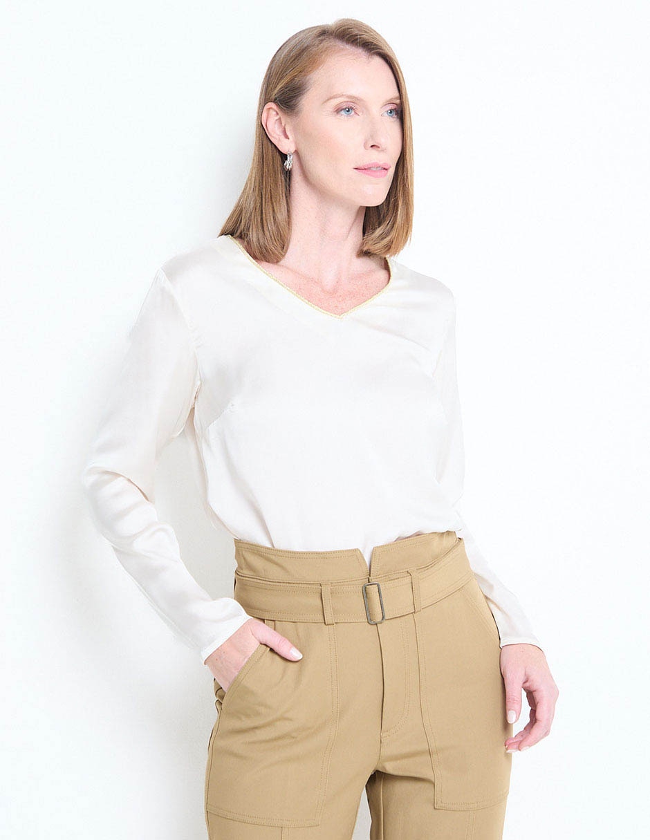 Blusa manga larga para mujer Blusa manga larga para mujer