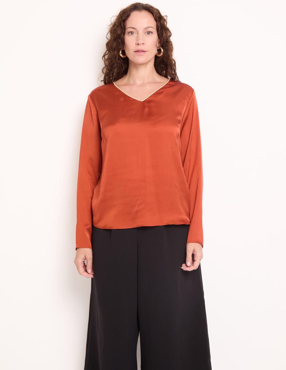 Blusa manga larga para mujer Blusa manga larga para mujer