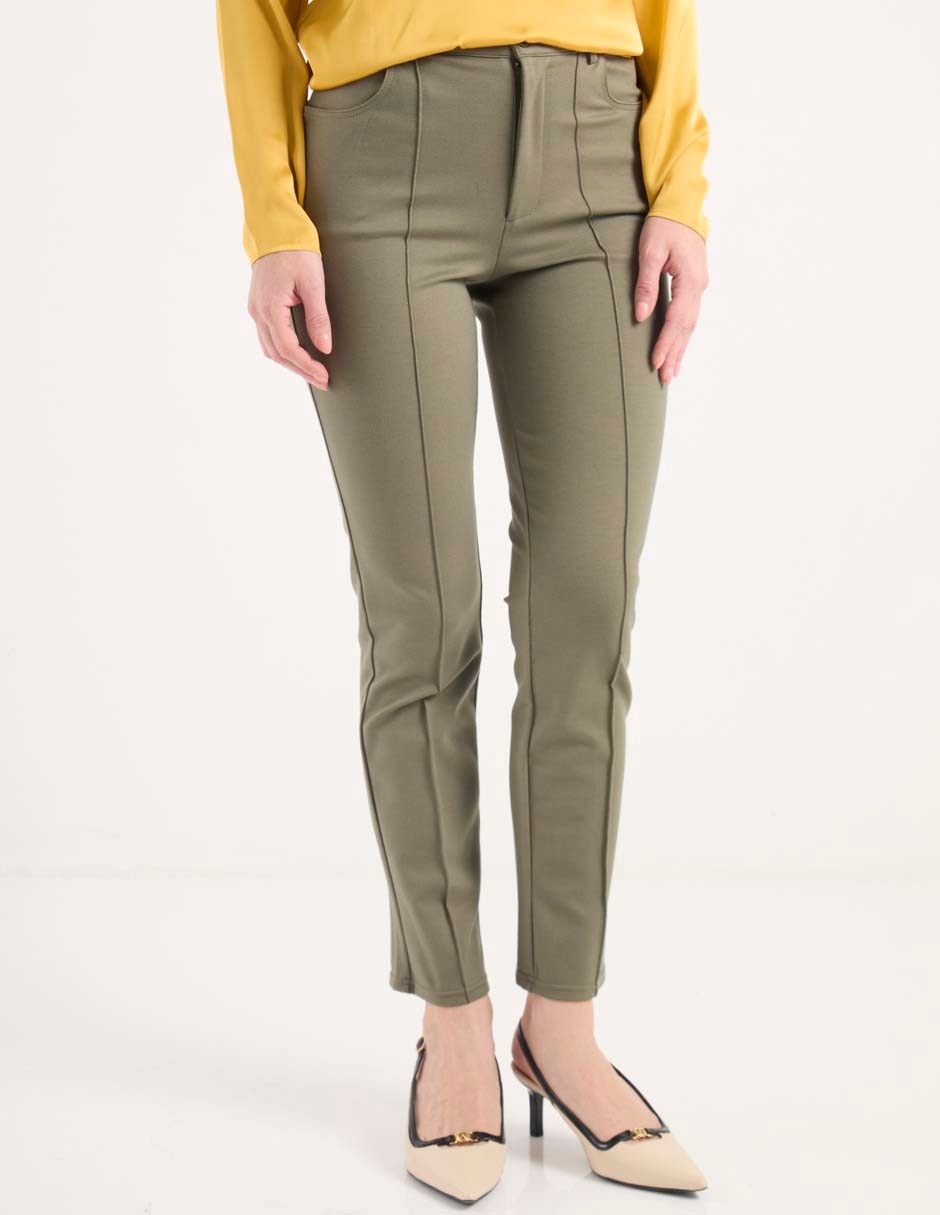 Pantalón de vestir slim para mujer Pantalón de vestir slim para mujer