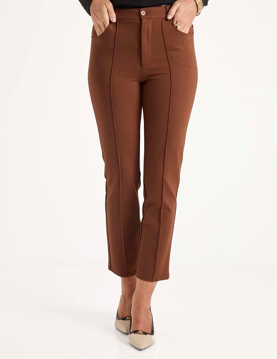 Pantalón de vestir slim para mujer Pantalón de vestir slim para mujer