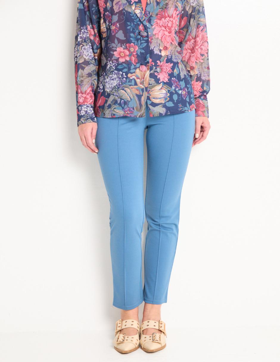 Pantalón de vestir slim para mujer