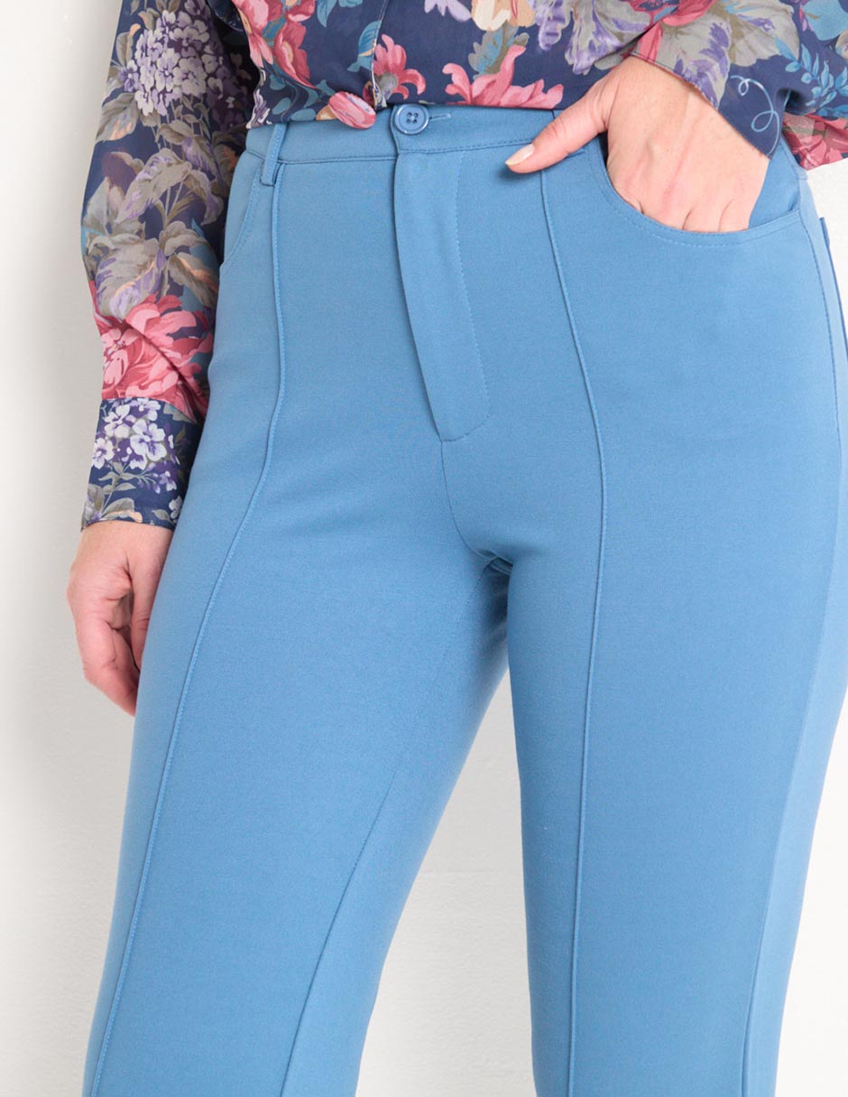 Pantalón de vestir slim para mujer 2