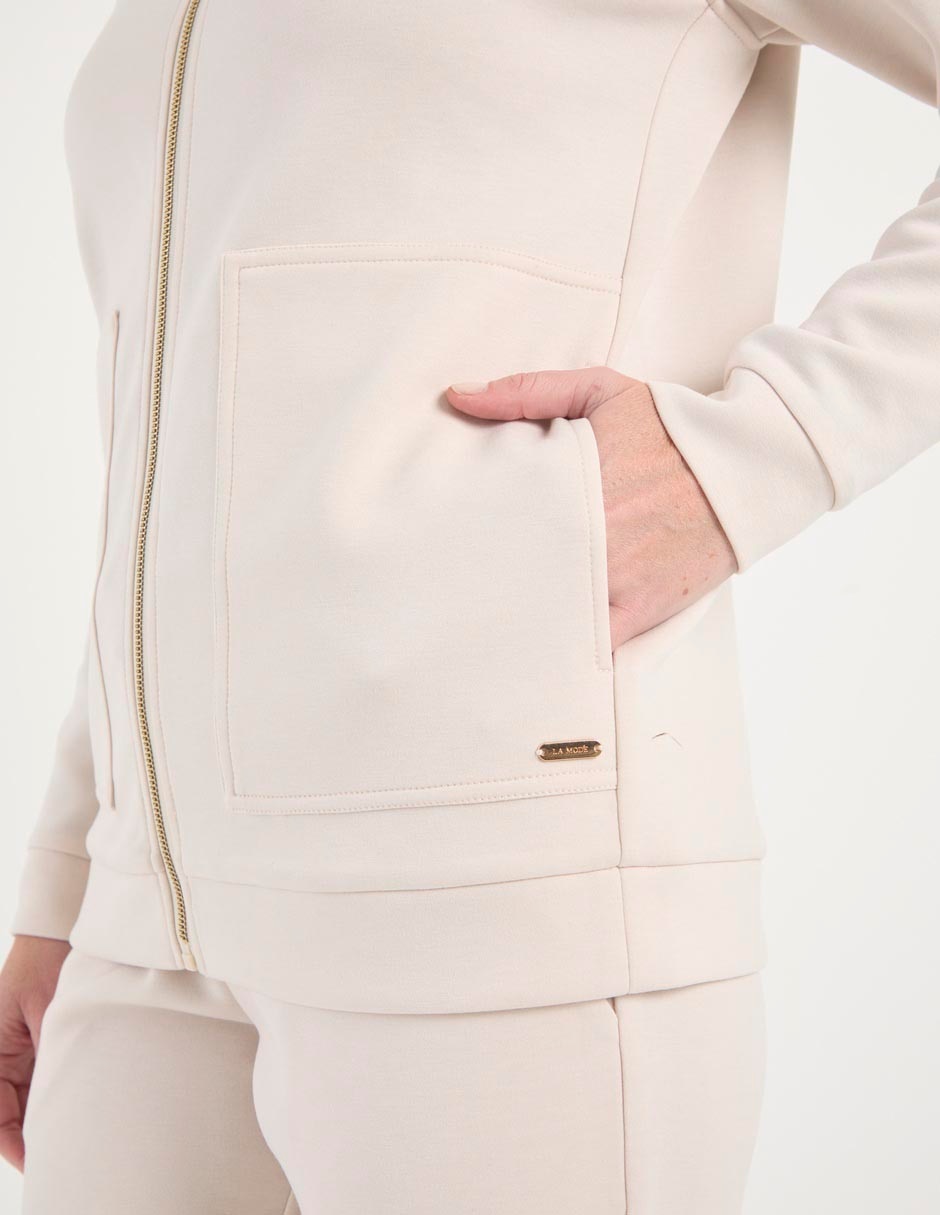 Sudadera con bolsillos para mujer 2