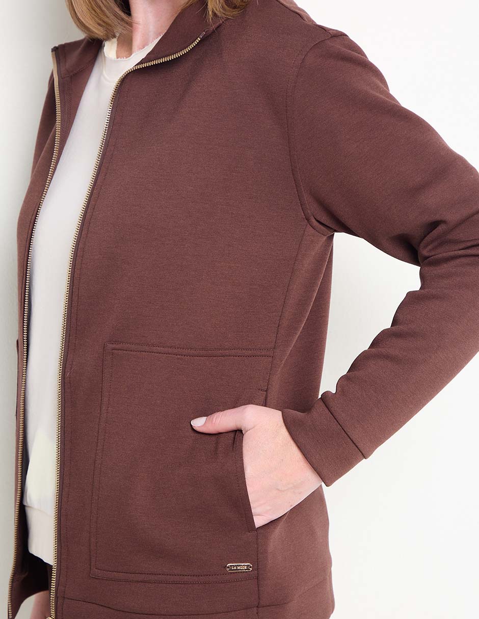 Sudadera con bolsillos para mujer 4