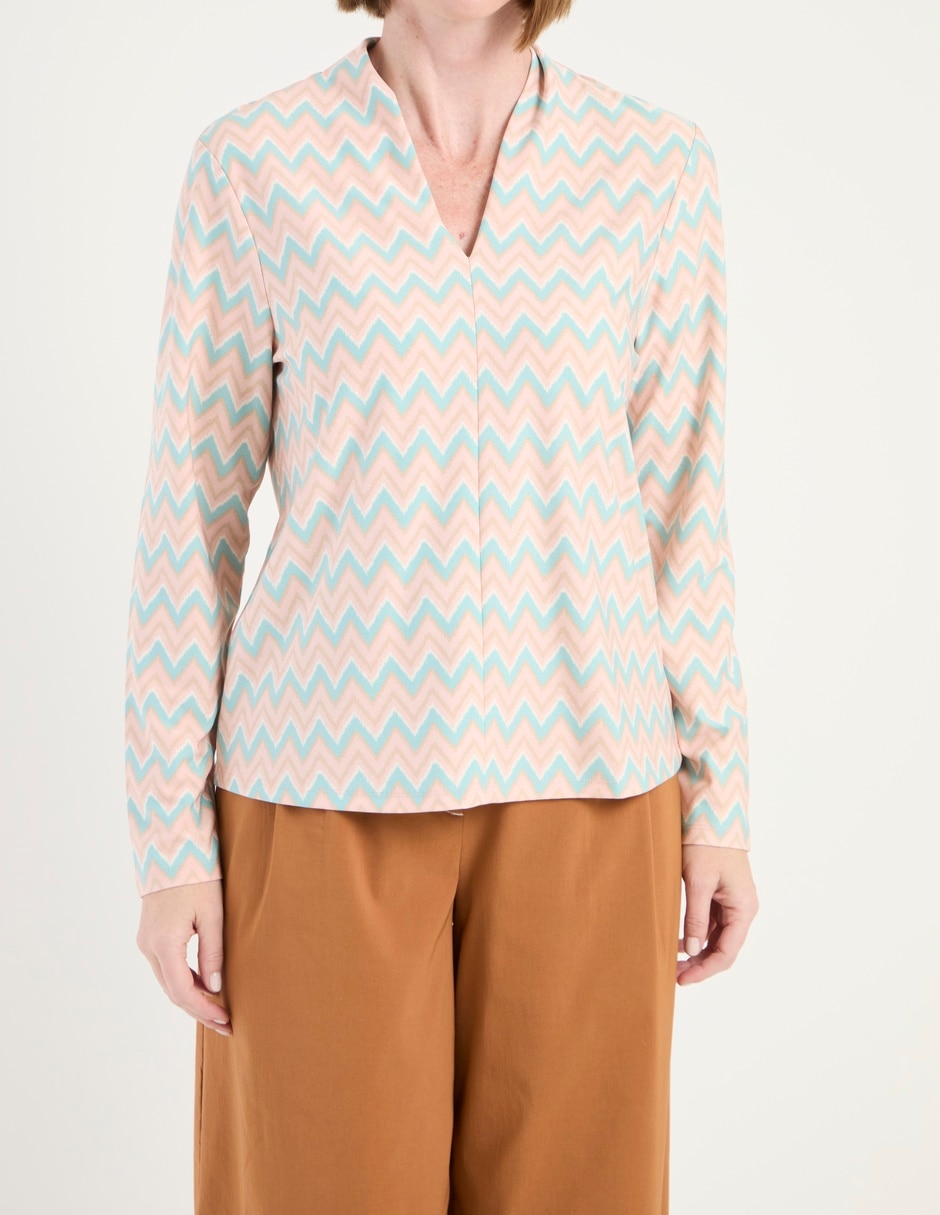 Blusa manga larga para mujer 2