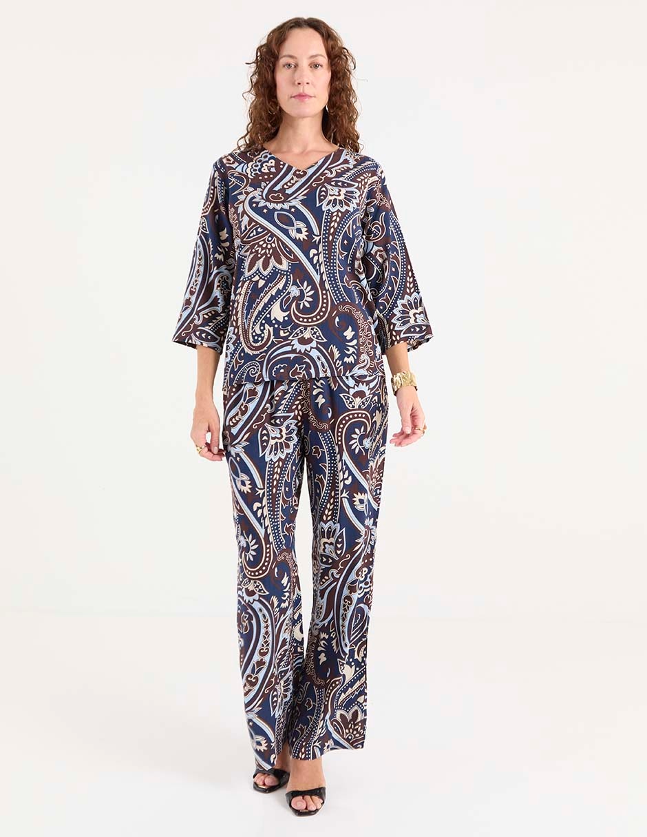 Pantalón amplio para mujer 3