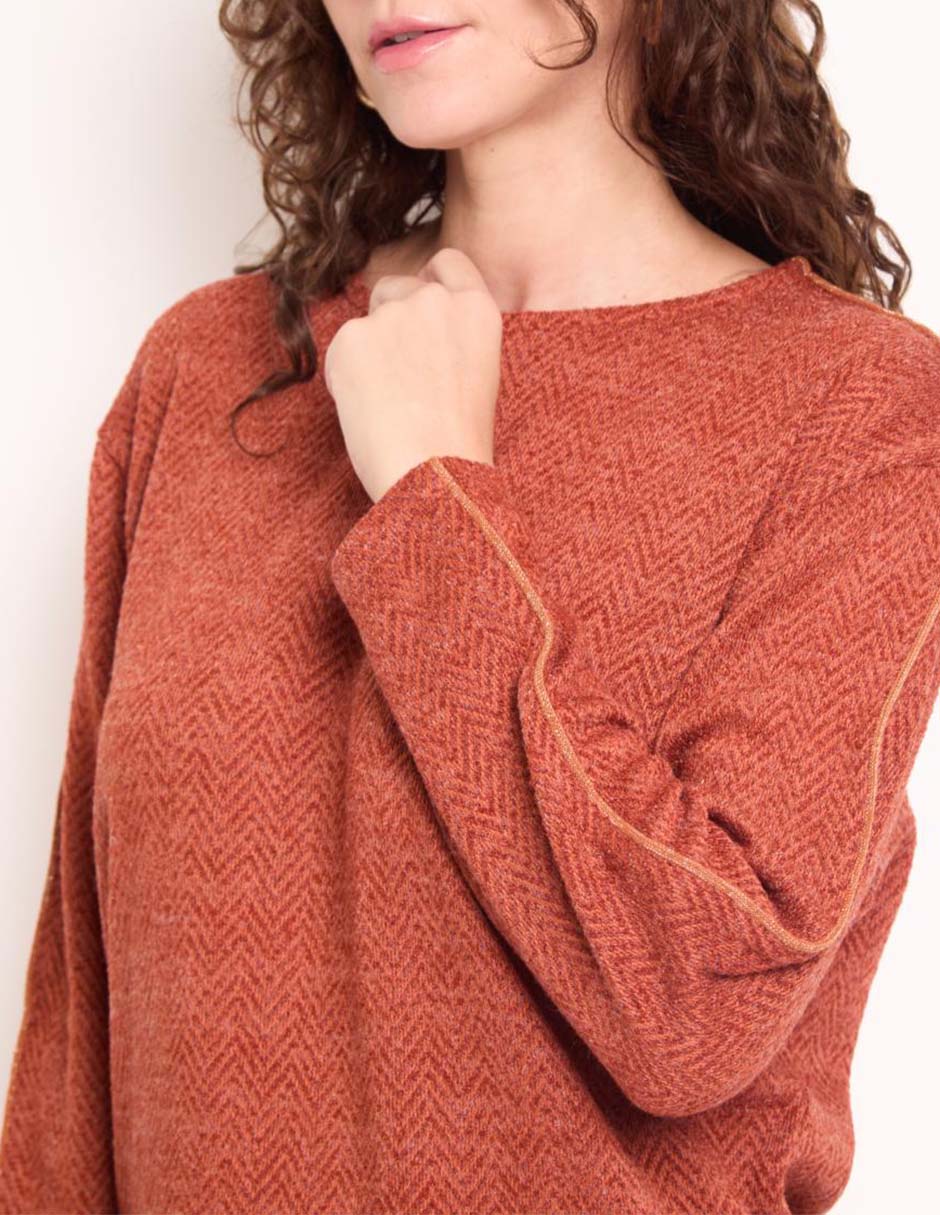 Blusa Morethanangels manga larga para mujer 2