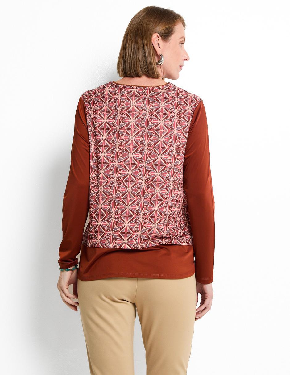 Blusa Morethanangels manga larga para mujer