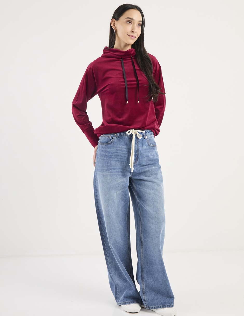 Sudadera con capucha para mujer