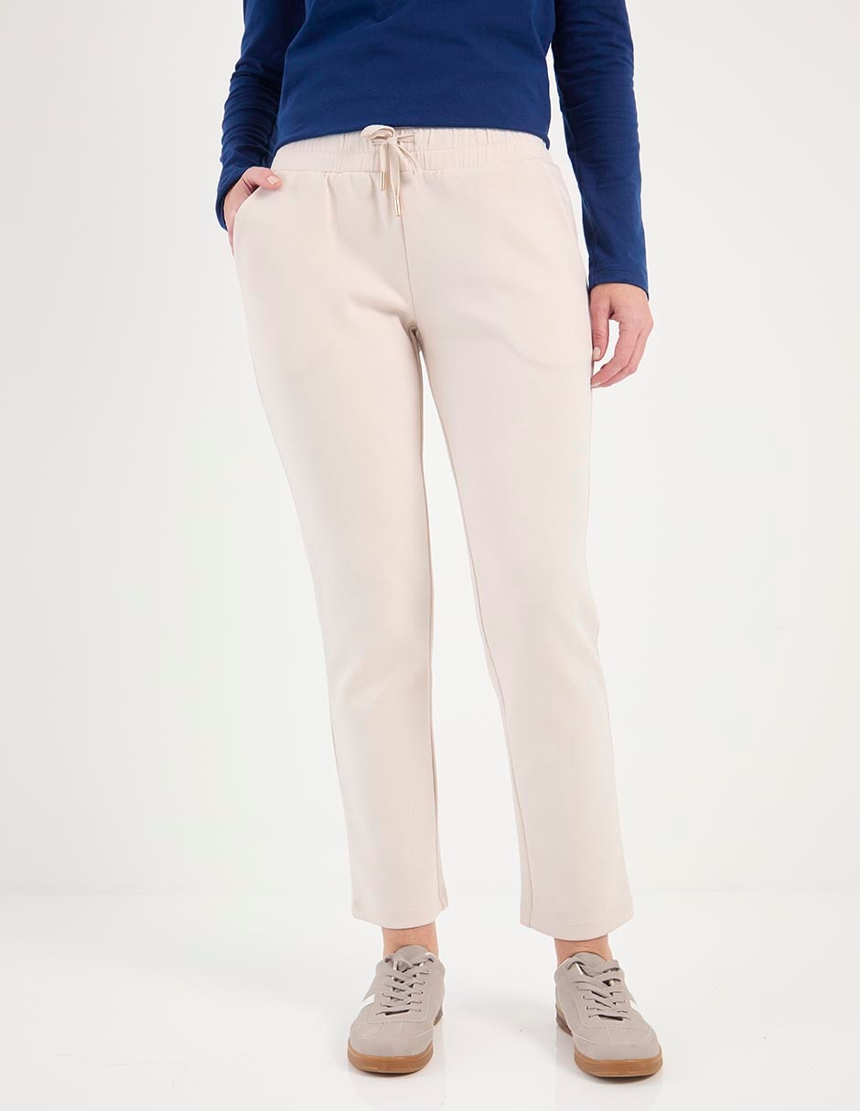 Pants slim con jareta para mujer Pants slim con jareta para mujer