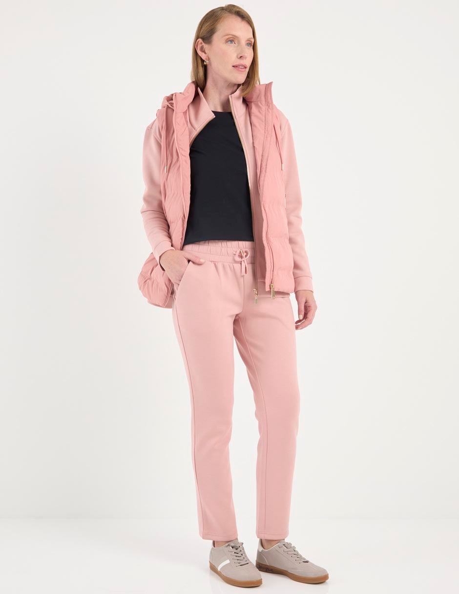 Pants slim con jareta para mujer 3