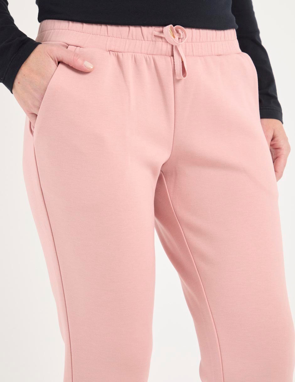 Pants slim con jareta para mujer 4