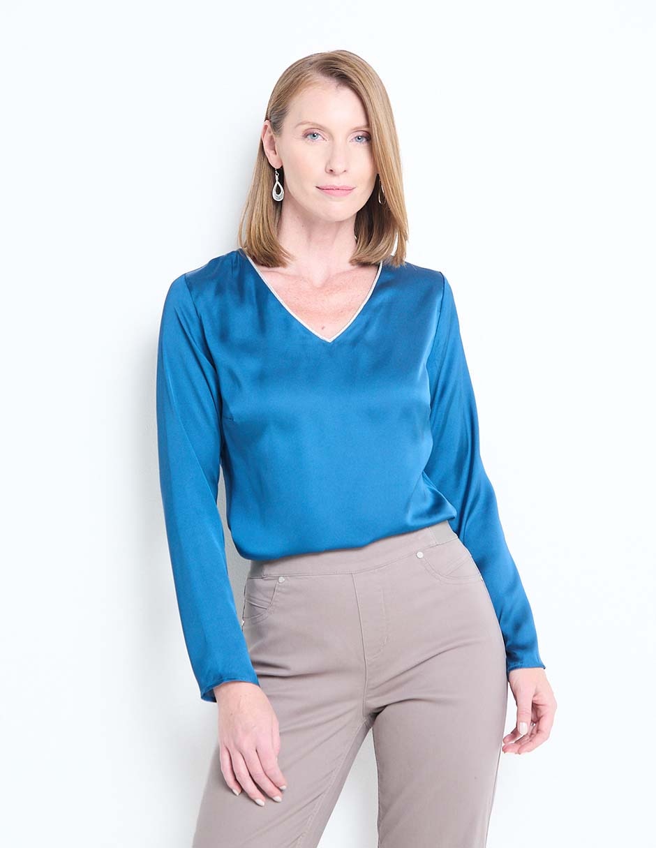 Blusa manga larga para mujer Blusa manga larga para mujer