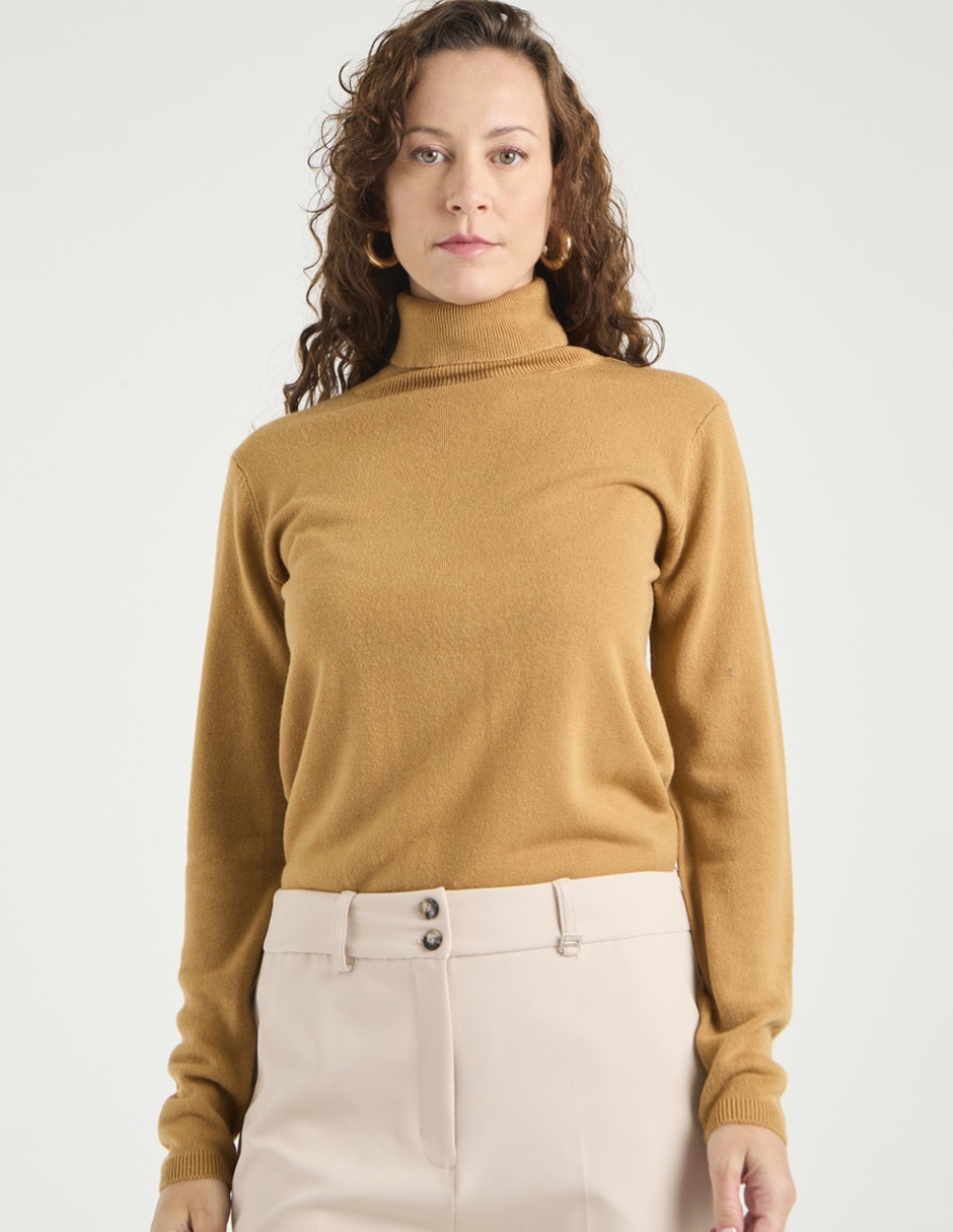 Suéter cuello tortuga para mujer Suéter cuello tortuga para mujer