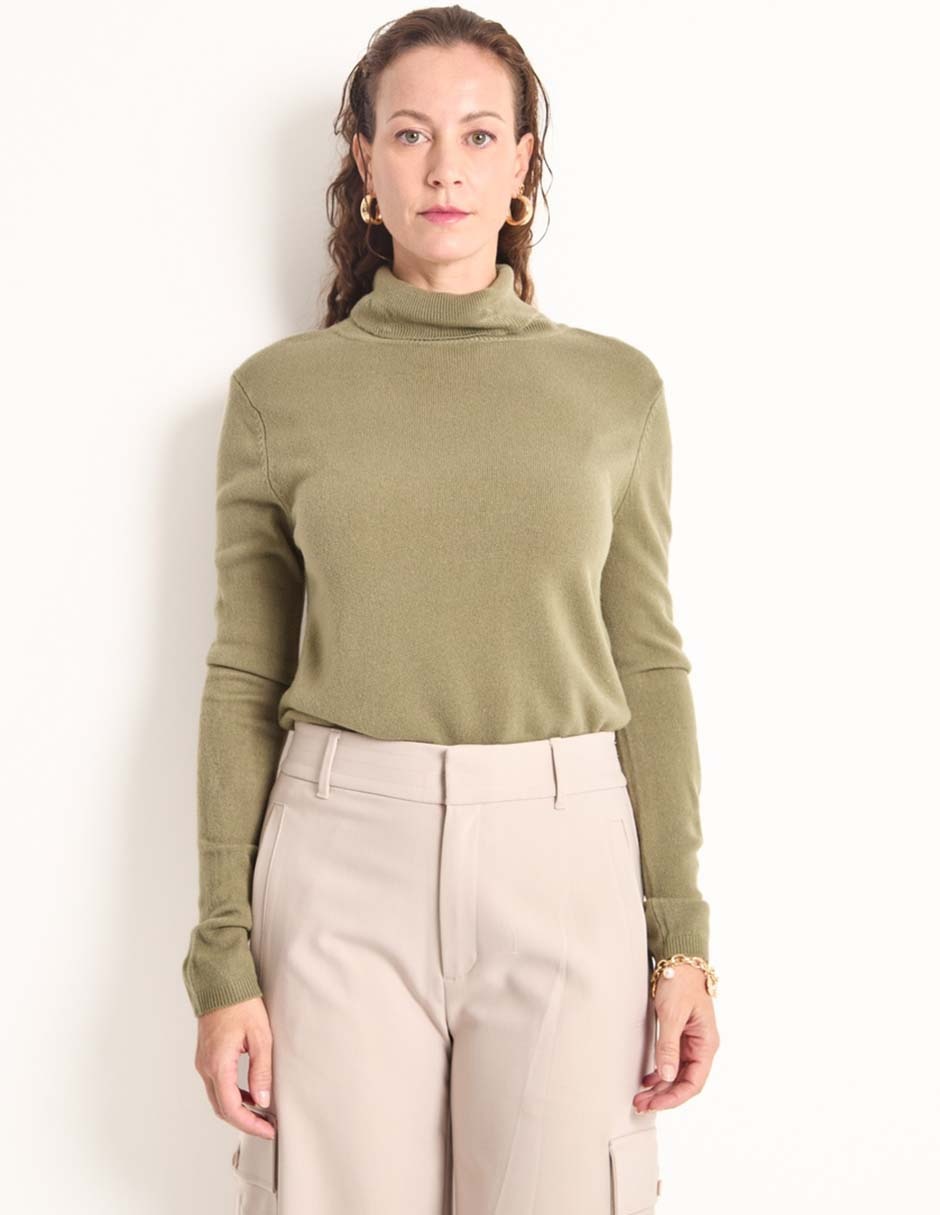 Suéter cuello tortuga para mujer Suéter cuello tortuga para mujer