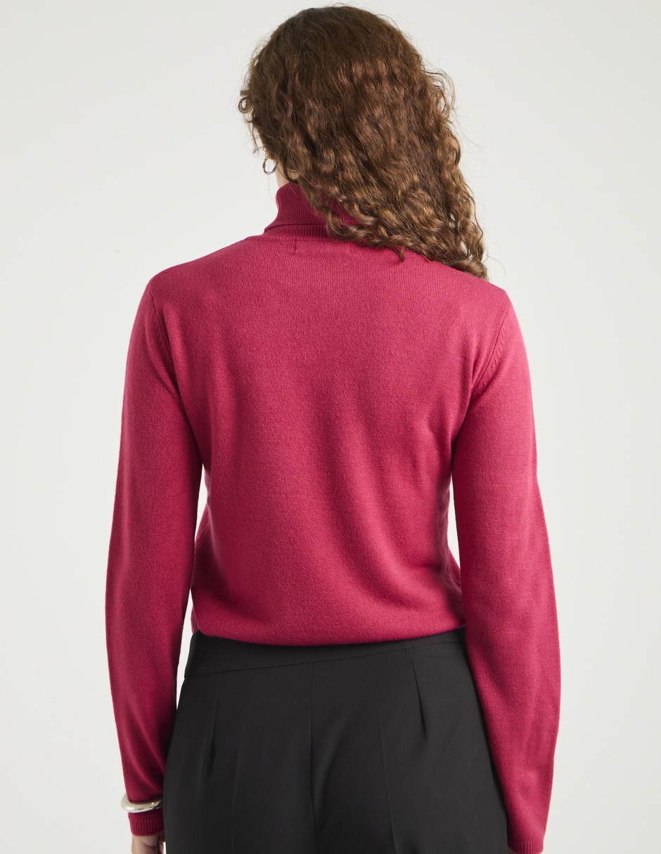 Suéter cuello tortuga para mujer 5