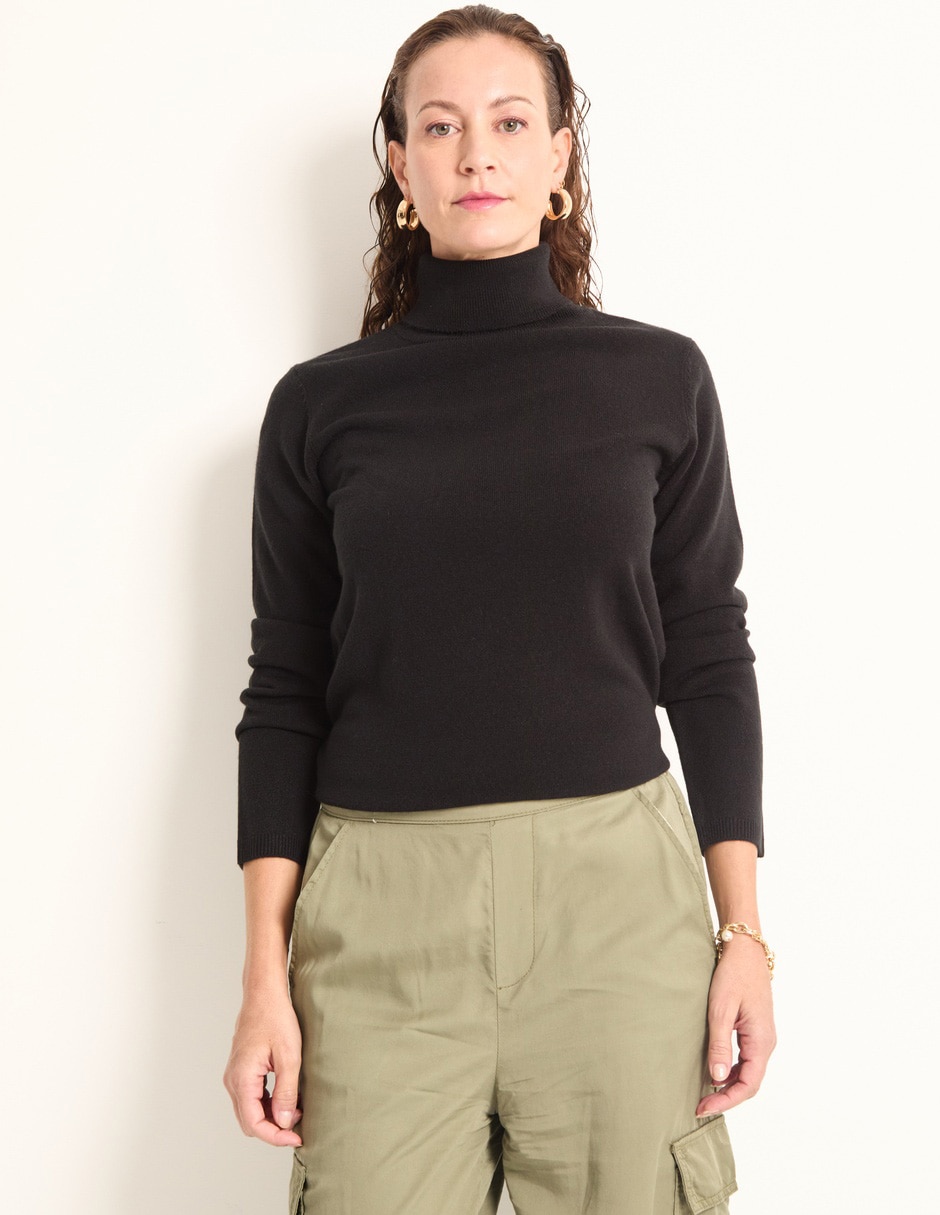 Suéter cuello tortuga para mujer Suéter cuello tortuga para mujer