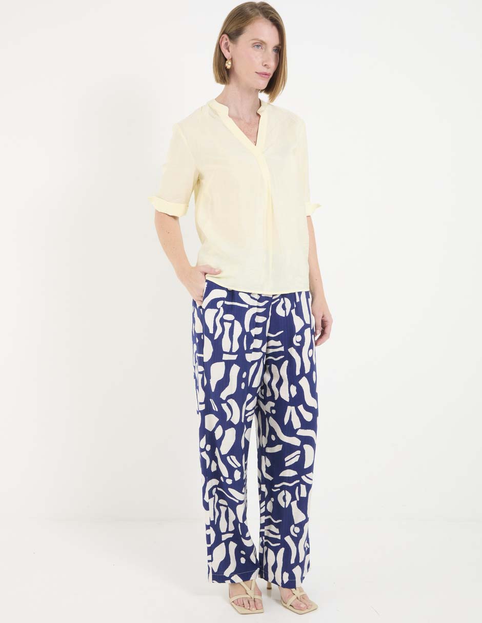 Pantalón amplio para mujer