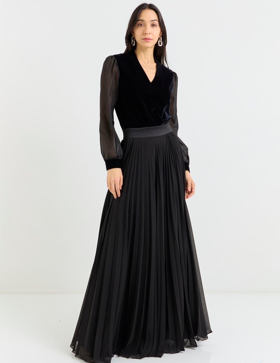 Blusa La Mode manga larga para mujer