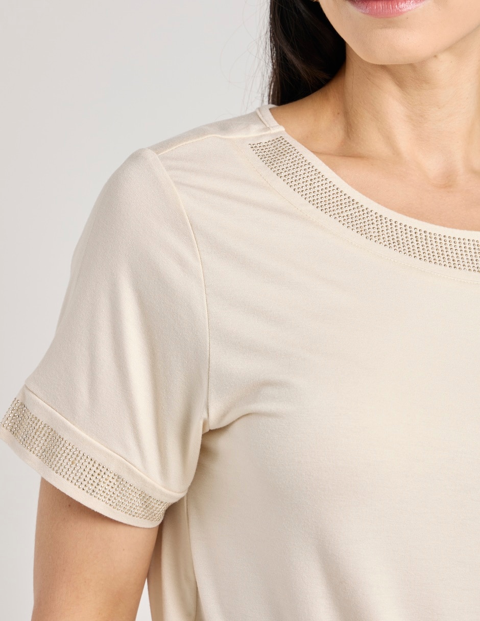 Blusa manga corta para mujer 10