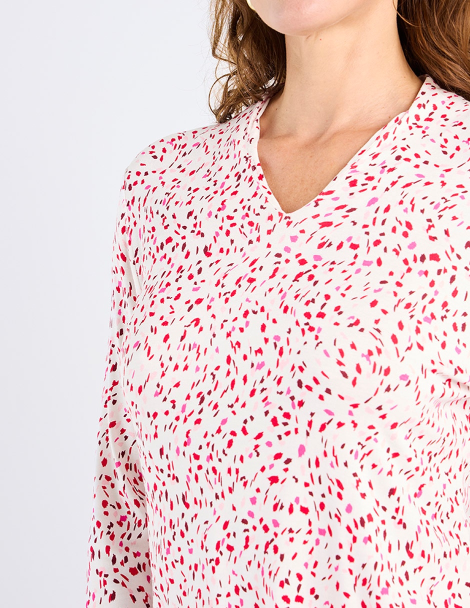 Blusa manga 3/4 para mujer 9