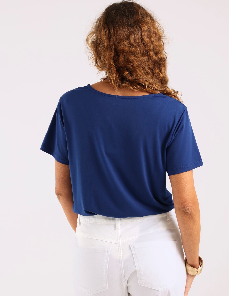 Blusa manga corta para mujer 12