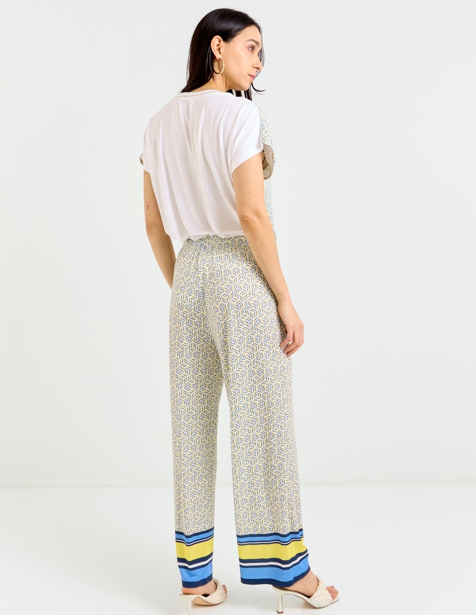 Pantalón amplio para mujer 4