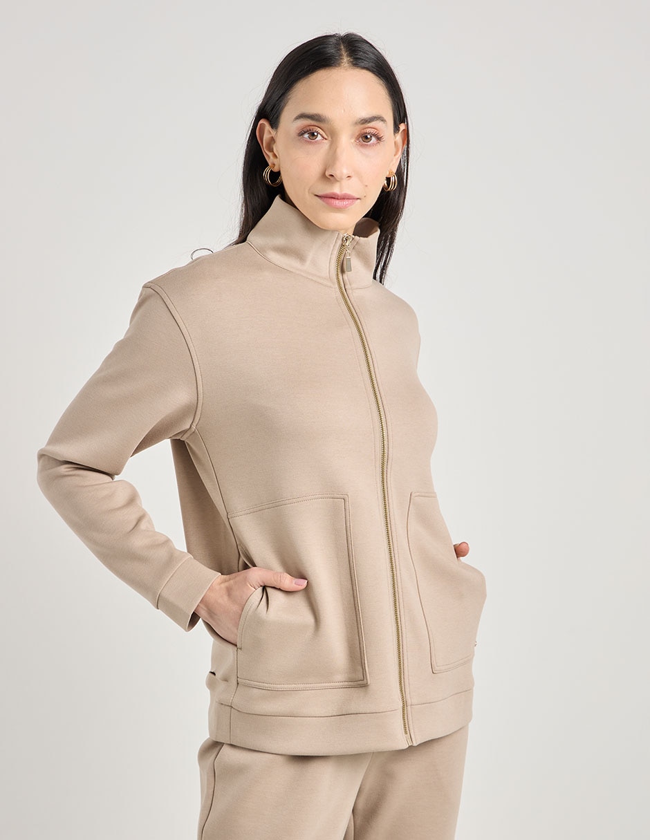 Sudadera con bolsillos para mujer