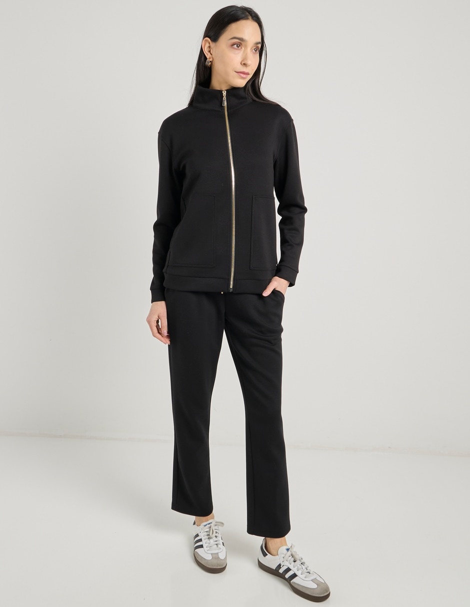 Sudadera con bolsillos La Mode para mujer