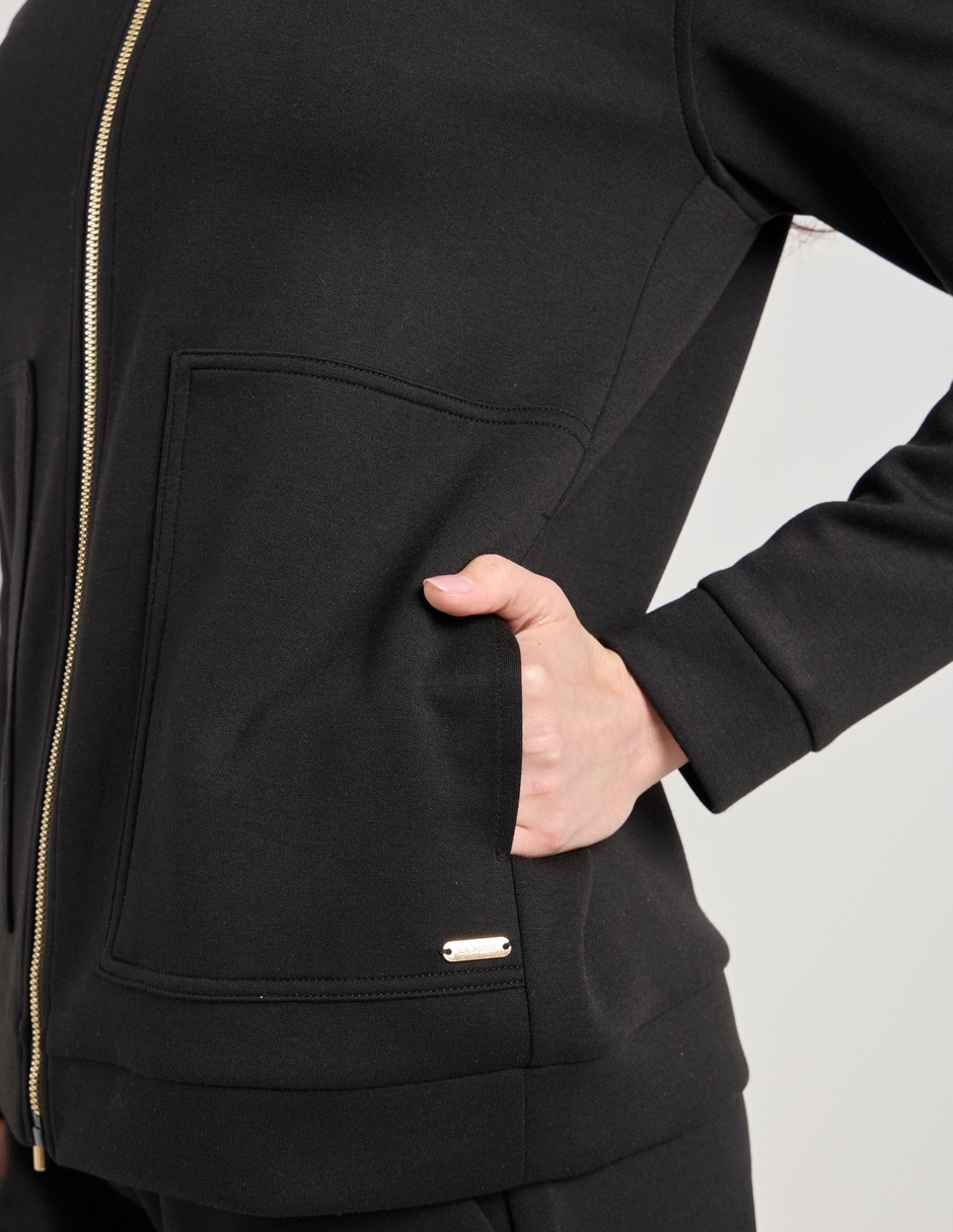 Sudadera con bolsillos La Mode para mujer