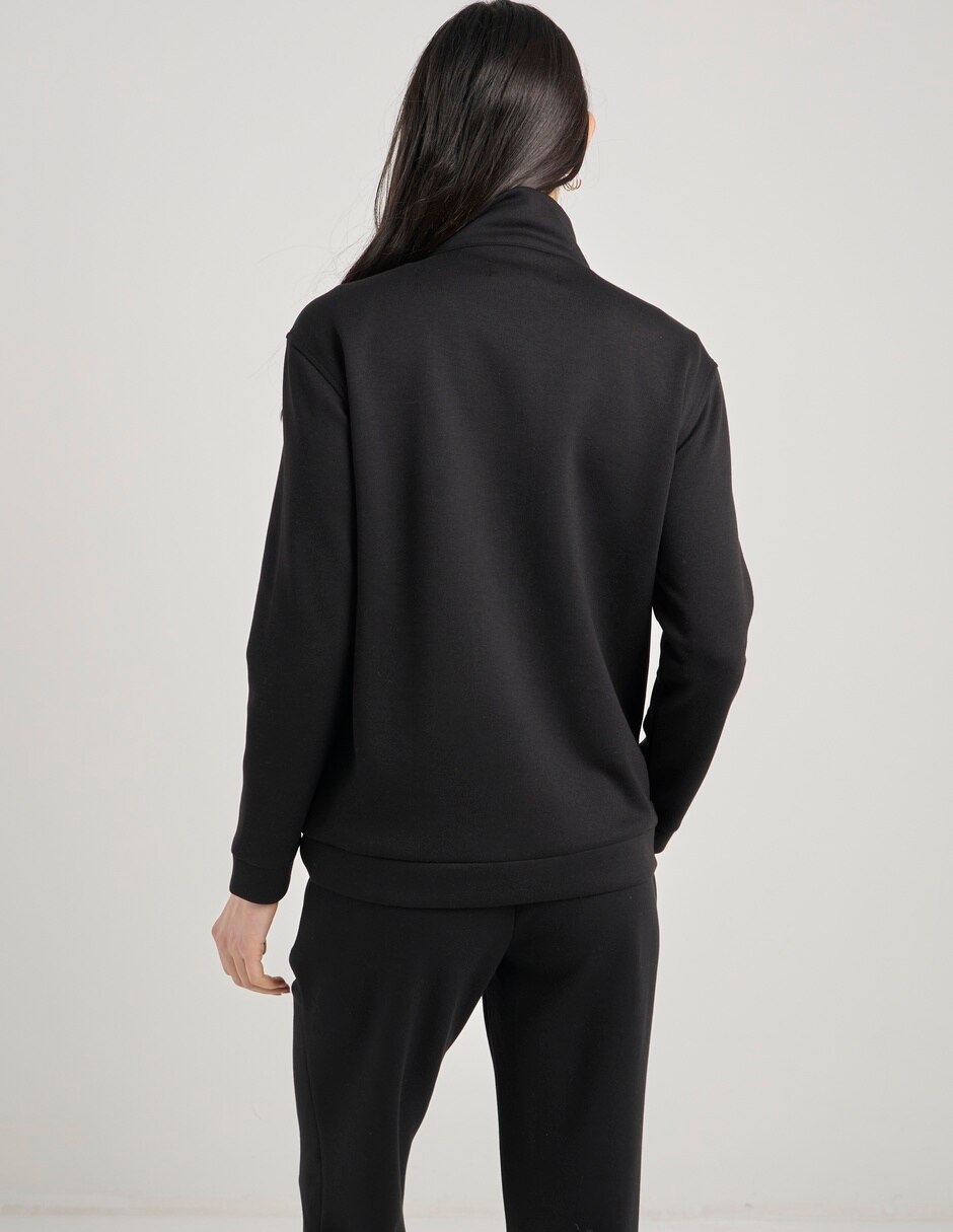 Sudadera con bolsillos La Mode para mujer