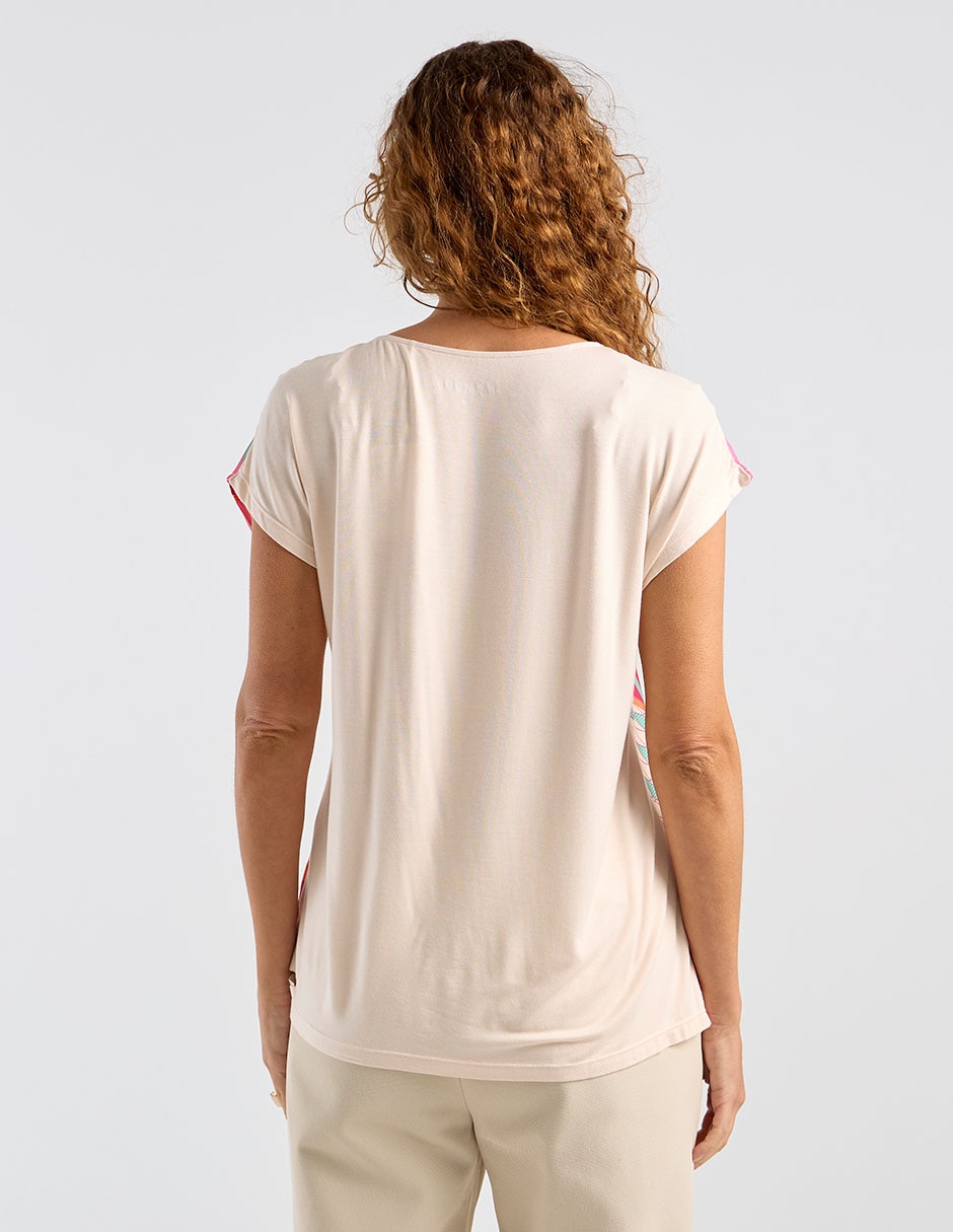 Blusa manga corta para mujer 11