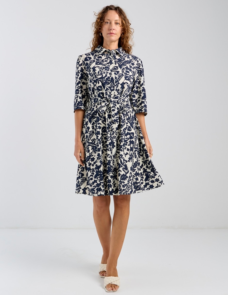 Vestido midi casual para mujer
