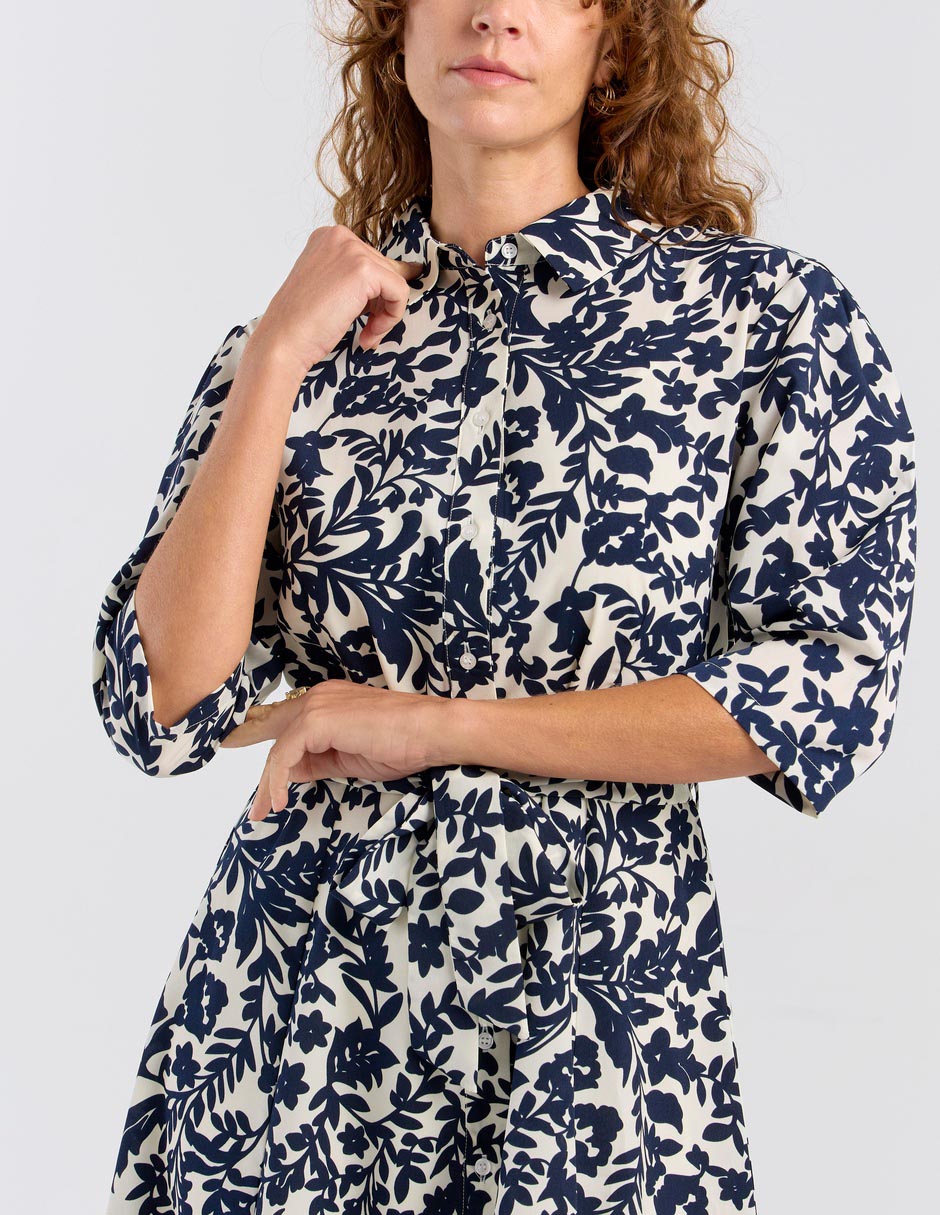 Vestido midi casual para mujer