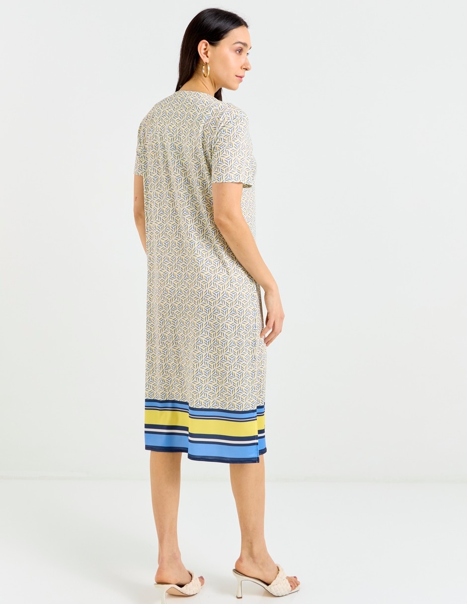 Vestido 3/4 casual para mujer