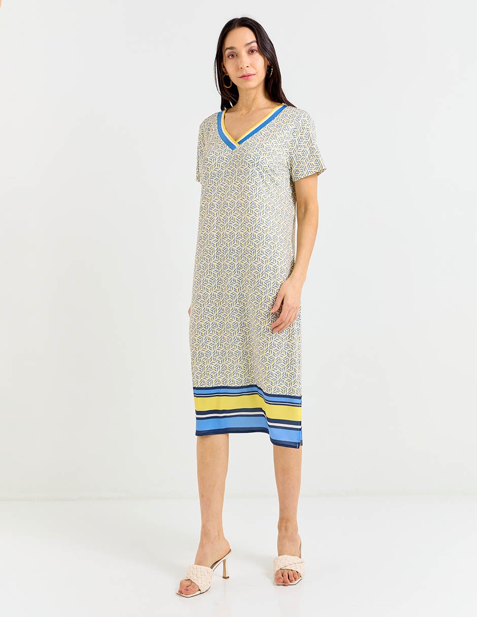 Vestido 3/4 casual para mujer