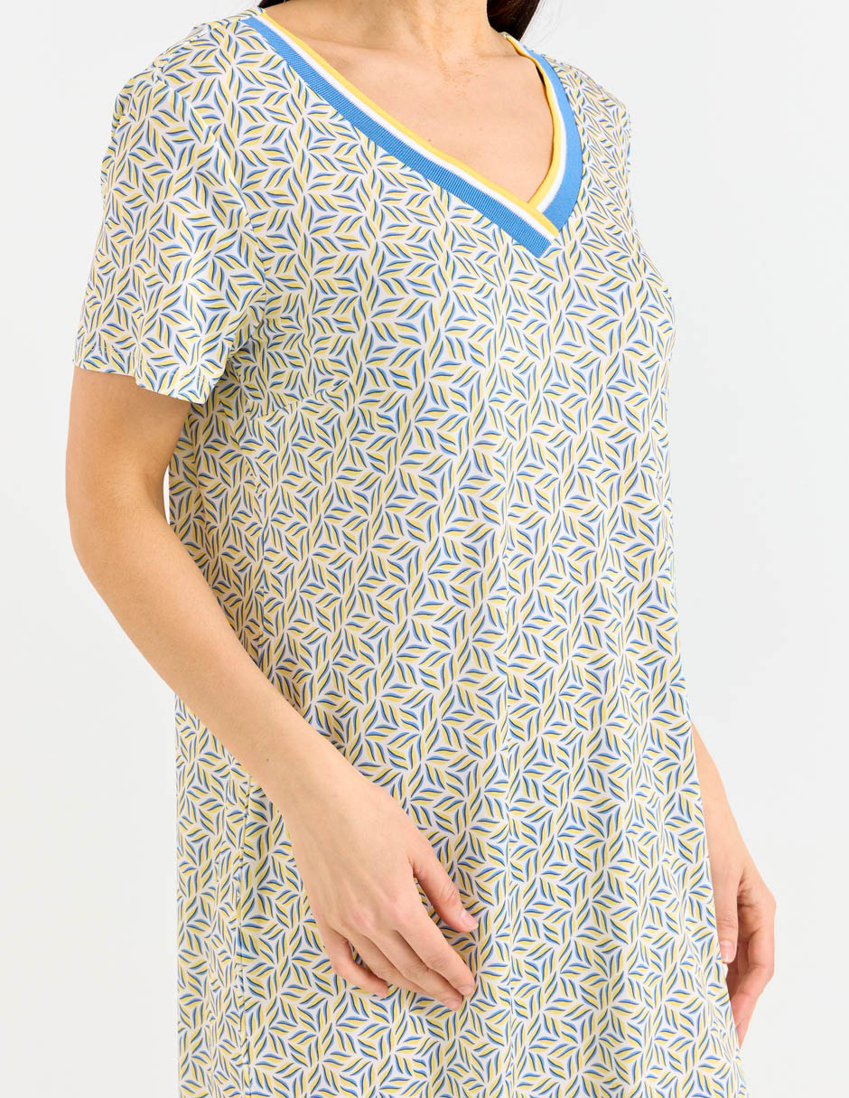Vestido 3/4 casual para mujer