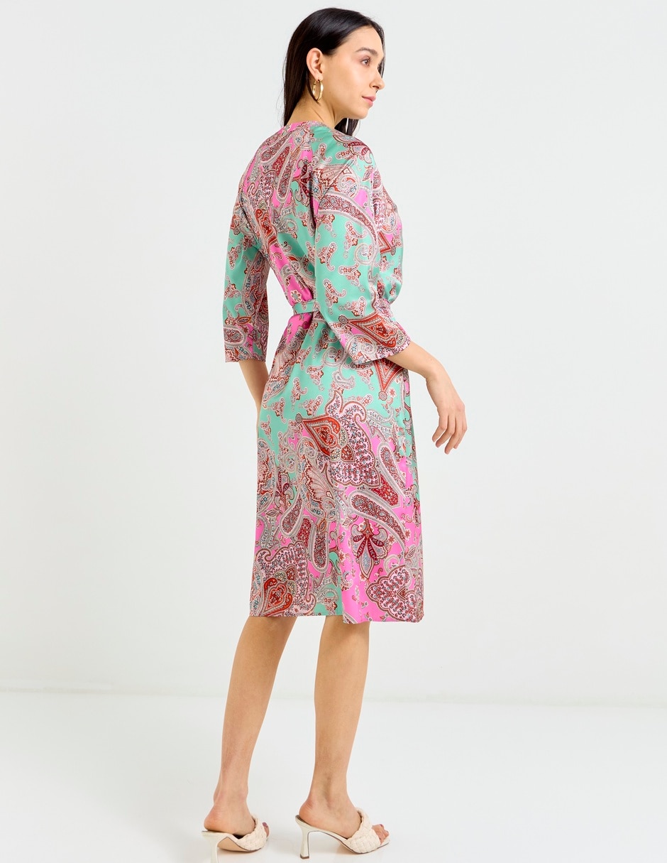 Vestido a la rodilla casual para mujer