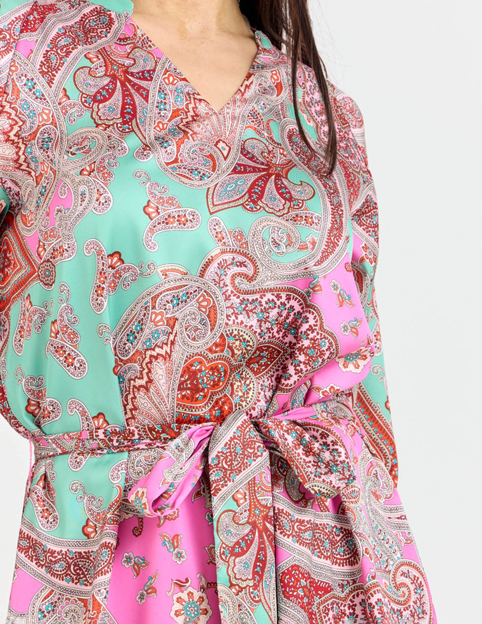 Vestido a la rodilla casual para mujer